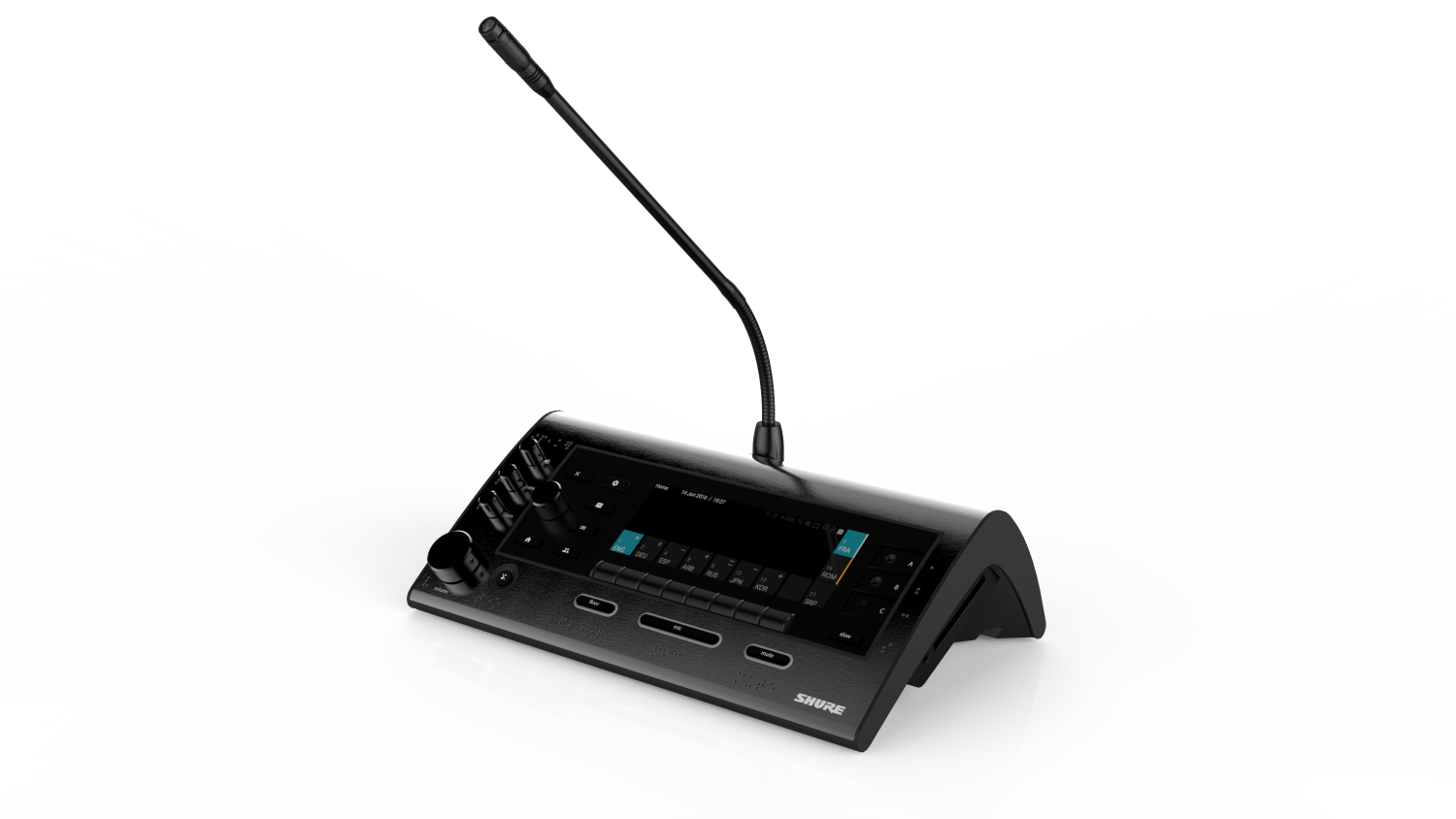 The Interpretation Console features an efficient control layout with a large colour information screen