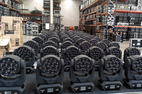 The company invested in the RGBW LED moving washes after carefully evaluating a variety of options