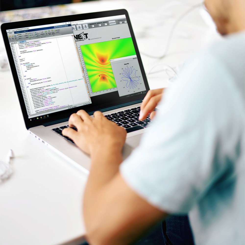 AST software has been designed to help NEXT-proaudio users when setting up subwoofers