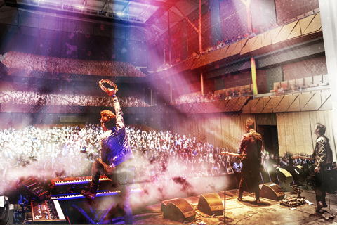 An artist’s impression of the new main hall