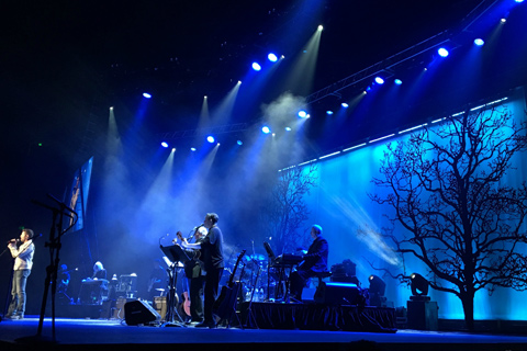 Part of the proceeds from the marathon tribute went to the Randy Travis Foundation