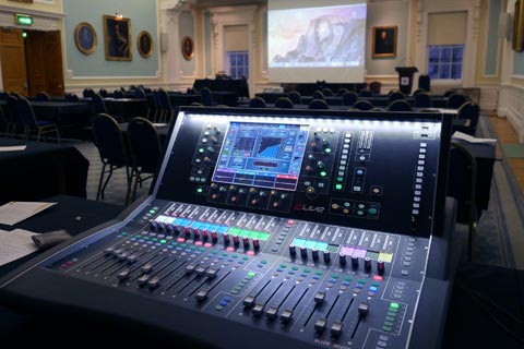 The Edinburgh facility has installed  dLive S Class and GLD digital mixing systems