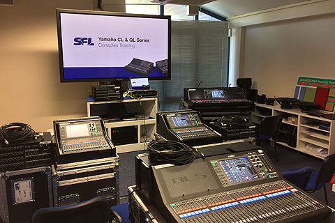 The sessions include comprehensive, hands-on tuition on designing, configuring and mixing