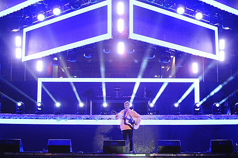 Justin Bieber’s exclusive show at the Fontainebleau Hotel in Miami