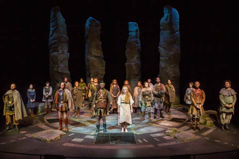 A classical version of Macbeth was staged at Webster University