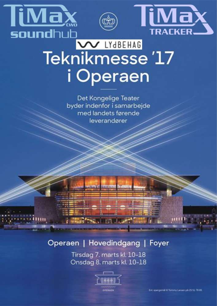 Showcased will be the TiMax2 SoundHub spatial audio processor and the TiMax Tracker
