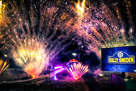 Rally Sweden takes place in harsh winter conditions