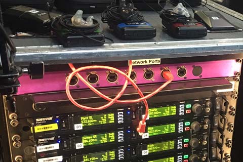 Busted have benefited from the upgrade to ULX-D