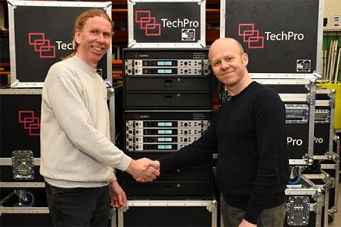 TechPro purchased the system to address growing demand for its event support services