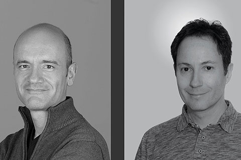 MusicNetwork CEO Franco Stuppia and Remo Zollinger, managing director of Z-Audio