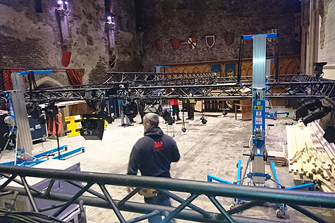 Following its work on several other site-specific projects, White Light was asked to provide the lighting equipment on this production (photo: Joshua Kroon)