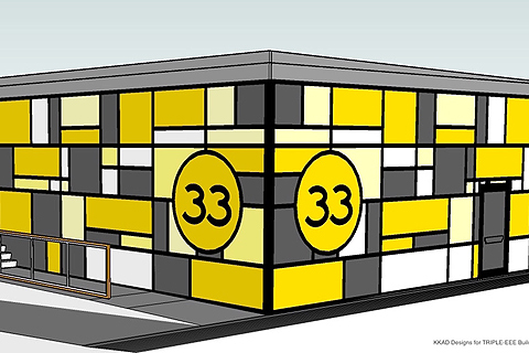 Project 33 is designed for a fast build and breakdown