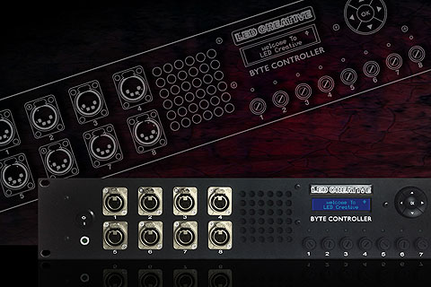 The Byte Controller is has been developed specifically to work in unison with the LED Creative Sigma product range