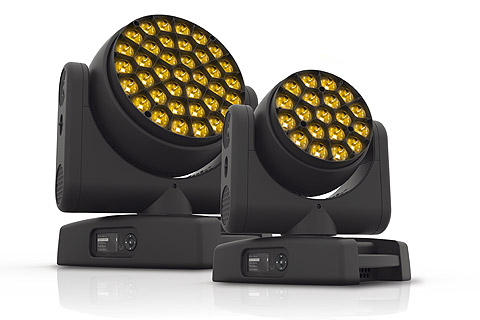 The new HCR technology used in the K-EYE is an exclusive electronic platform developed by Claypaky in conjunction with Osram