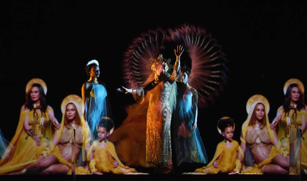 The Grammys were lit up by Beyoncé’s performance