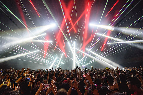 This year’s Crush concerts proved to be another spectacular EDM triumph from promoter Insomniac Events (photo: Adam Kaplan)