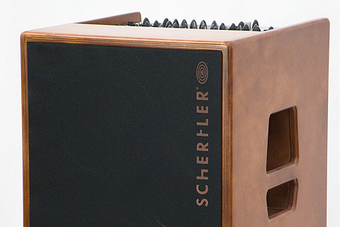 Roy is Schertler’s new top-of-the-range combo amplifier for acoustic instruments