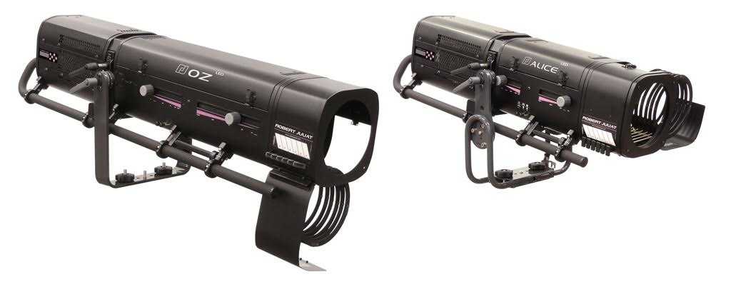 Robert Juliat’s new powerful LED followspots, Oz and Alice, will make their first appearance at Prolight+Sound 2017