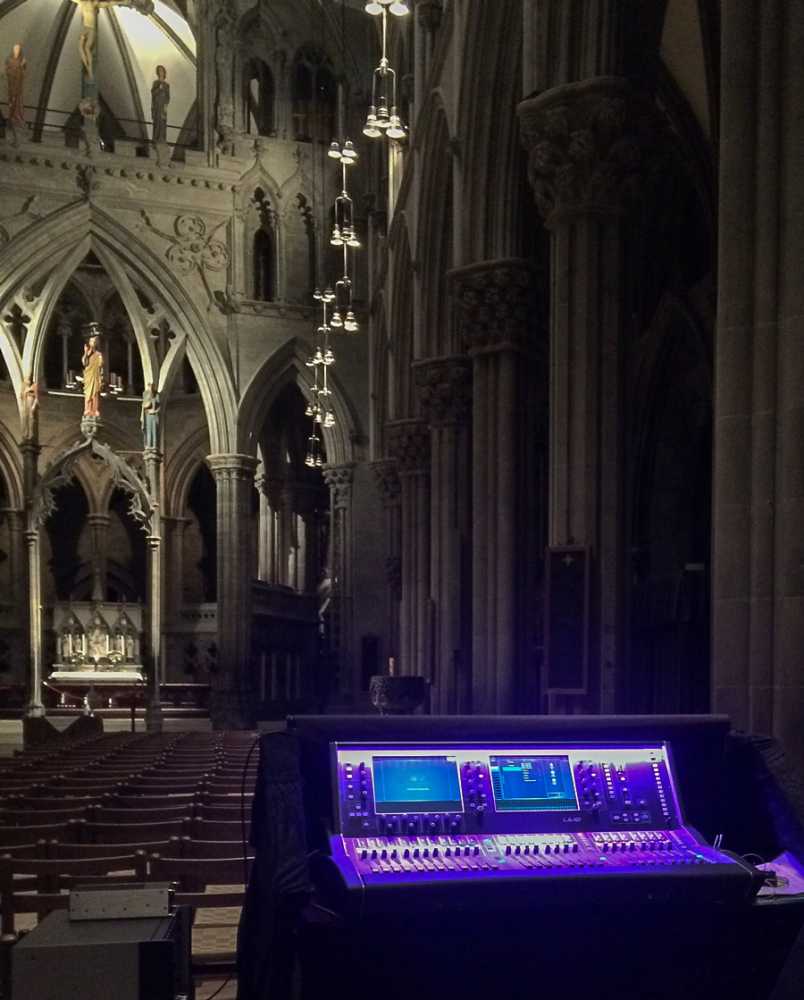 The purpose of the installation was to provide the Cathedral with a central, remote-controllable system