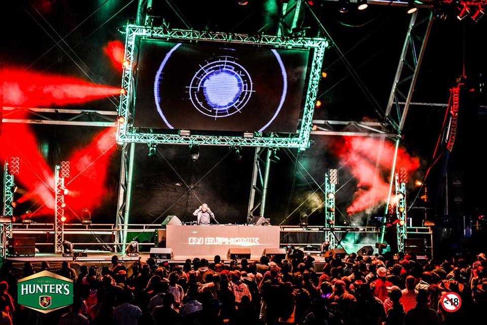 The AV Company provided the sound, lighting, staging and power for all three venues