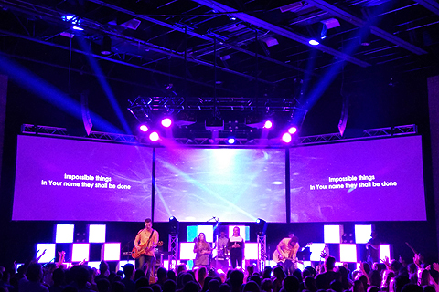 Christ Community has since grown into a thriving four-campus house of worship that draws 5,000 people to its weekend services