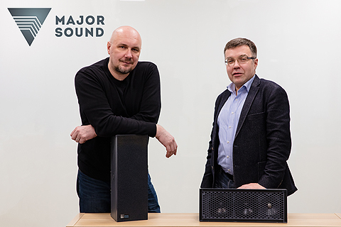 L-R: Alexander Khorev, managing director at Major Sound with Yaroslav Udovik, chief technical officer at Major Sound