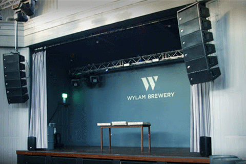 The Grade-II listed building has been converted into a fully operating, working brewery and events space
