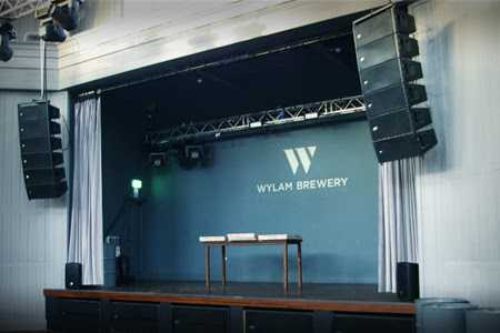 The Grade-II listed building has been converted into a fully operating, working brewery and events space