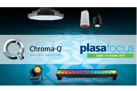 The latest Chroma-Q products will be showcased at Leeds next month