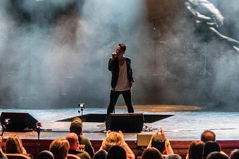 The ship’s main entertainment and relaxation areas all house Elation LED lighting (JPM Photography)