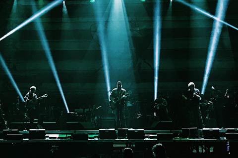 Lighting designer Mark Carver utilised a wide range of fixtures from Bandit’s extensive inventory