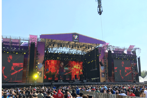 This year’s Lollapalooza Chile attracted the biggest crowd in the festival’s history