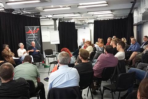 ALD chair, Peter Mumford and ALD professional representative, Johanna Town, lead discussion at the 2017 ALD AGM