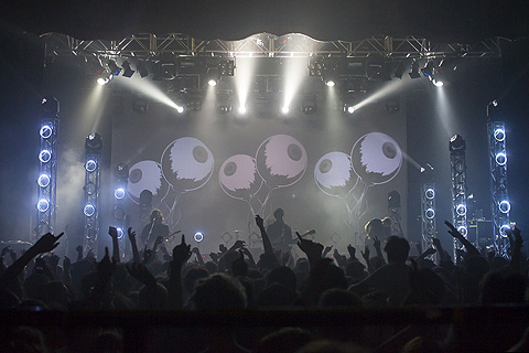 Lighting designer Ed Warren started working with Circa Waves at the start of this album campaign in October 2016