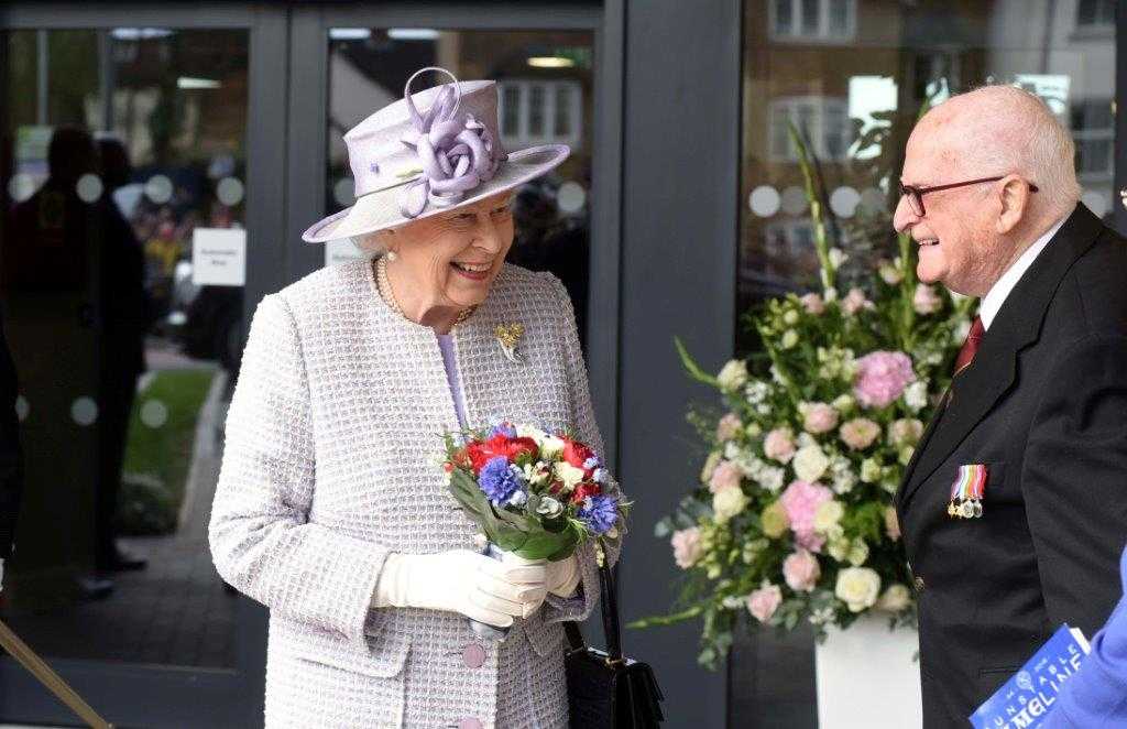 HM The Queen at the opening of Priory View in Dunstable