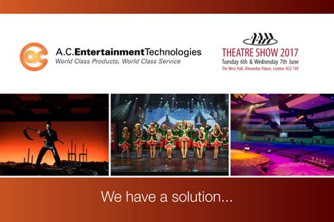 AC-ET will be showcasing a selection of the latest lighting, audio, rigging, and video solutions