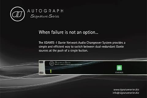 The new unit will be available for viewing on Autograph’s stand at the ABTT Show stand number C33