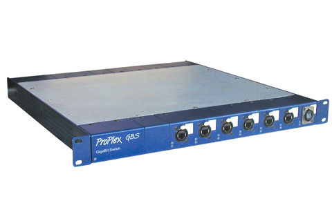 Integral to the show lighting’s networking and data distribution are four ProPlex GBS Gigabit switches