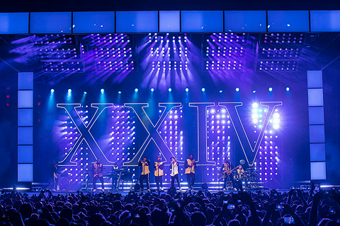 Spikies feature on Bruno Mars’ 24K Magic world tour (photo: Louise Stickland)