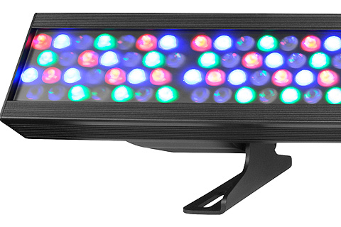 The new 1.2m batten utilises a RGBA-Lime colour mixing system