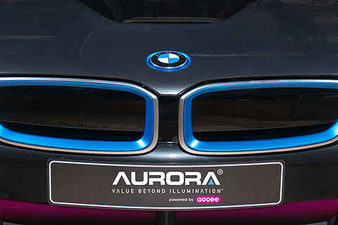 The smart lighting installation was completed with BMW in Munich earlier this year