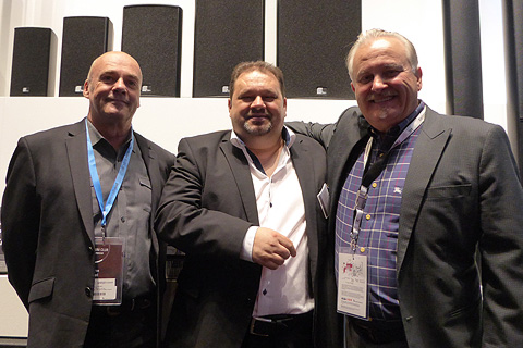 Graeme Mitchell (CMI), Uli Haug (Fohhn) and Peter Trojkovic (CMI)