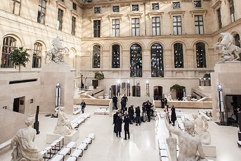 L-Acoustics Syva cabinets were positioned around the stunning Cour Marly