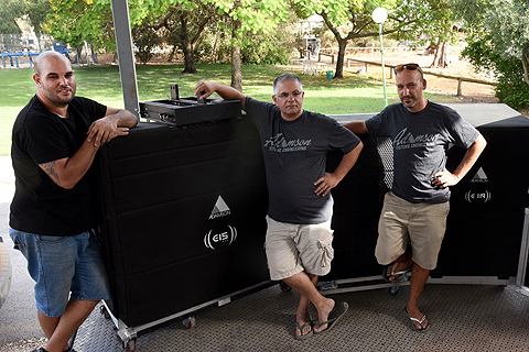 The Kolot Ramim Sound & Light team