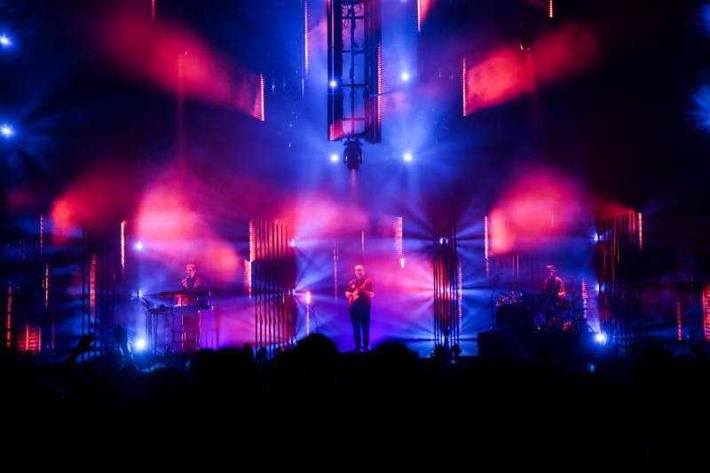 Lighting fixtures for the O2 production were supplied by Portsmouth-based Liteup Events