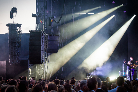 RG Jones Sound Engineering was again contracted to deliver the PA system