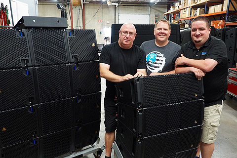 WAVE's Armando Fullwood, Brad Bohannon and Chad Silvey