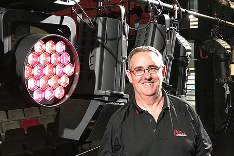 Robert Haigh, operations technician at the Brolga