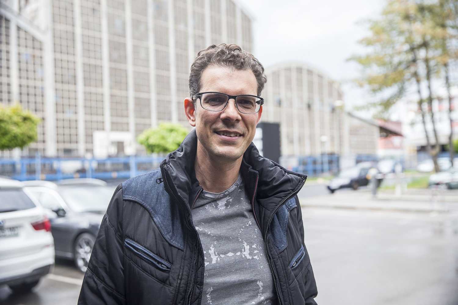 Event Lighting is owned and run by Jernej Gustin (photo: Louise Stickland)