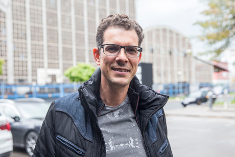 Event Lighting is owned and run by Jernej Gustin (photo: Louise Stickland)